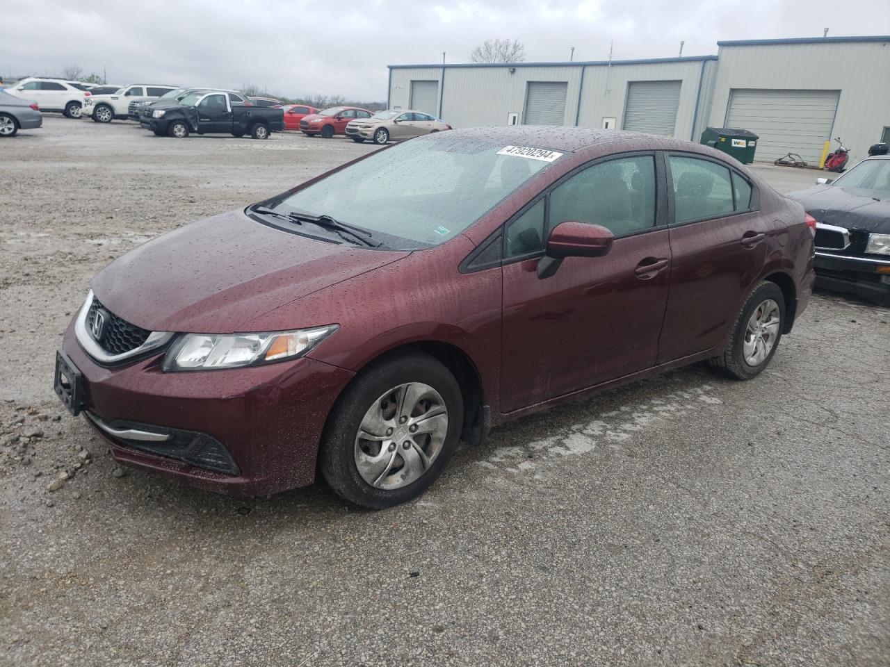 2015 Honda Civic Lx VIN: 19XFB2F53FE110804 Lot: 47920294