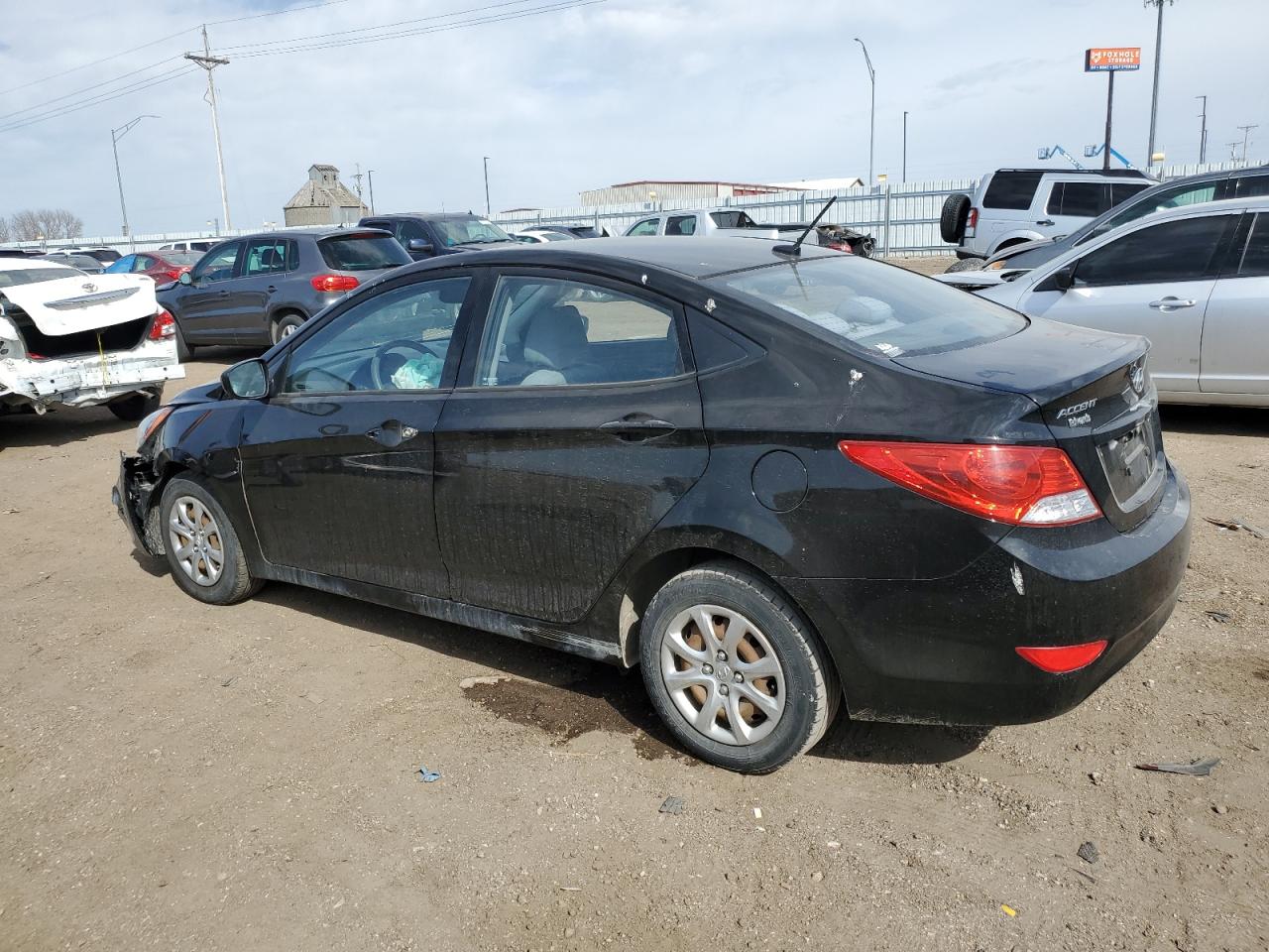 2013 Hyundai Accent Gls VIN: KMHCT4AE0DU453311 Lot: 46675054