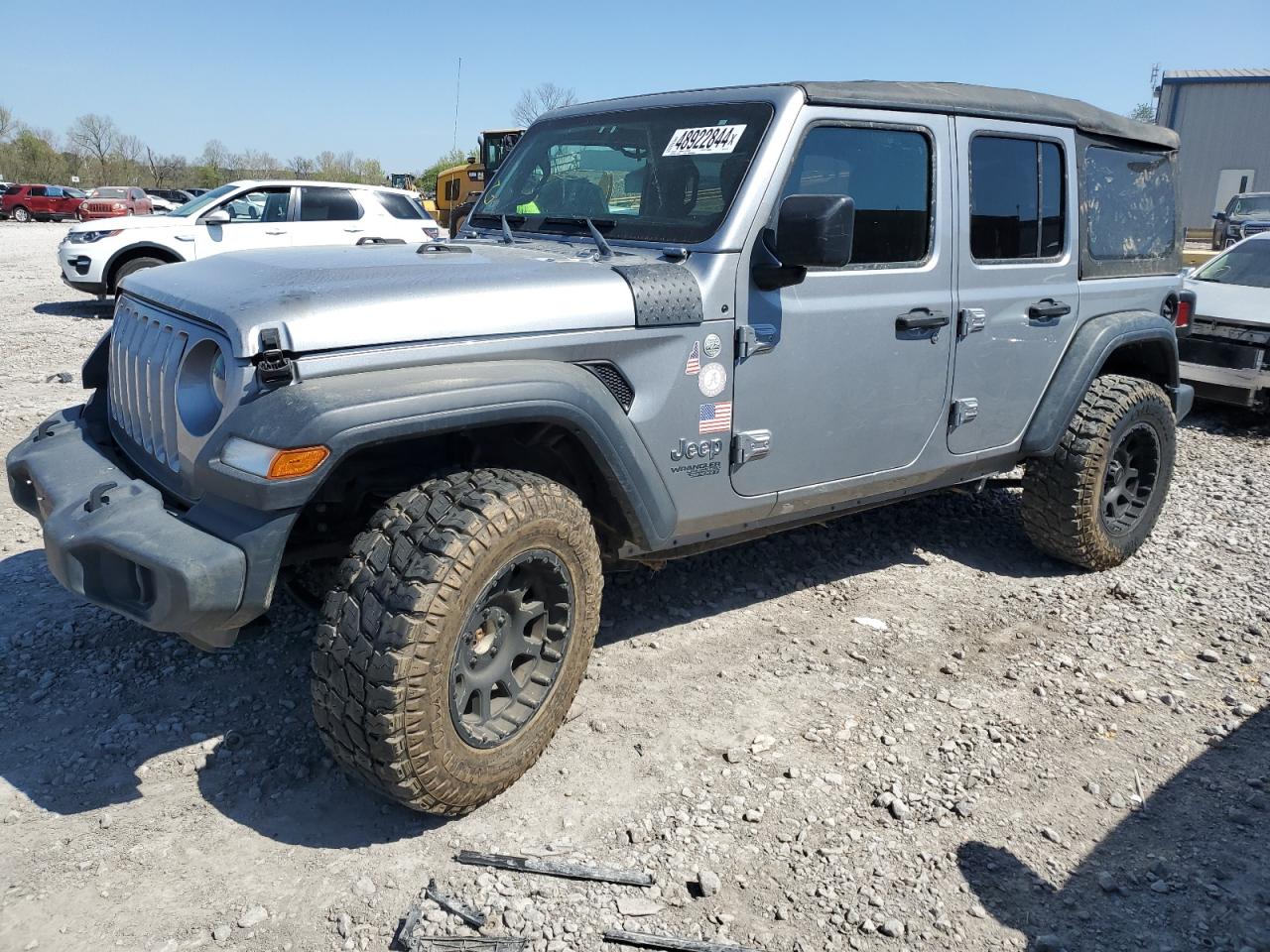 2019 Jeep Wrangler Unlimited Sport VIN: 1C4HJXDN9KW652176 Lot: 48922844