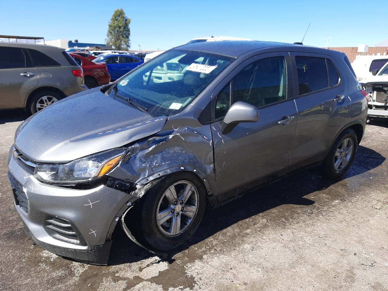 2020 Chevrolet Trax Ls VIN: 3GNCJKSB8LL277322 Lot: 45280444