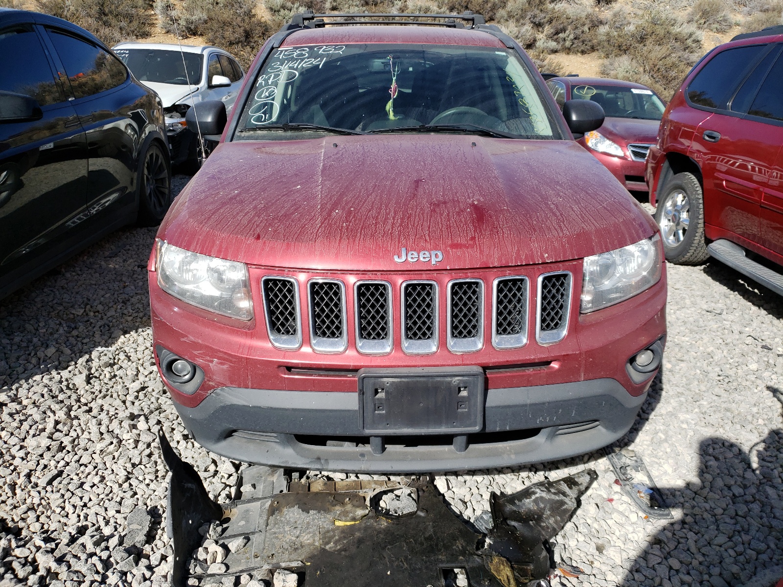 2016 Jeep Compass Sport vin: 1C4NJDBB6GD741782