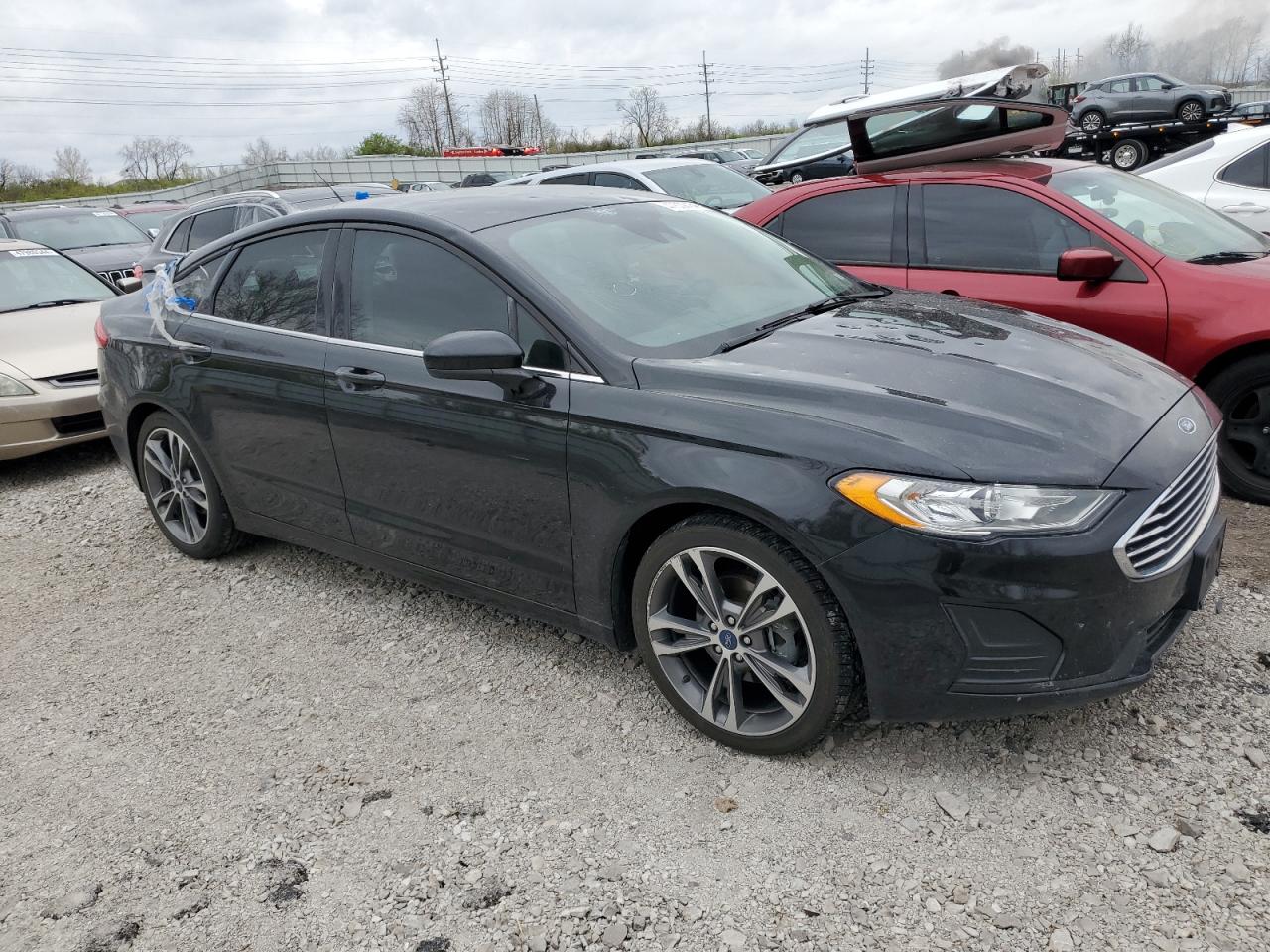 2019 Ford Fusion S VIN: 3FA6P0G7XKR250962 Lot: 47639134