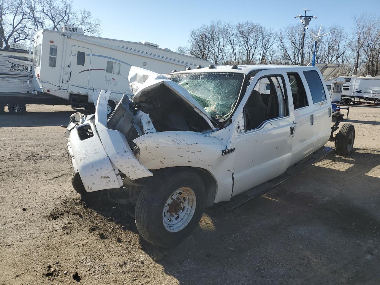 2001 Ford F350 Super Duty VIN: 1FTWW32F11EA97595 Lot: 44545714