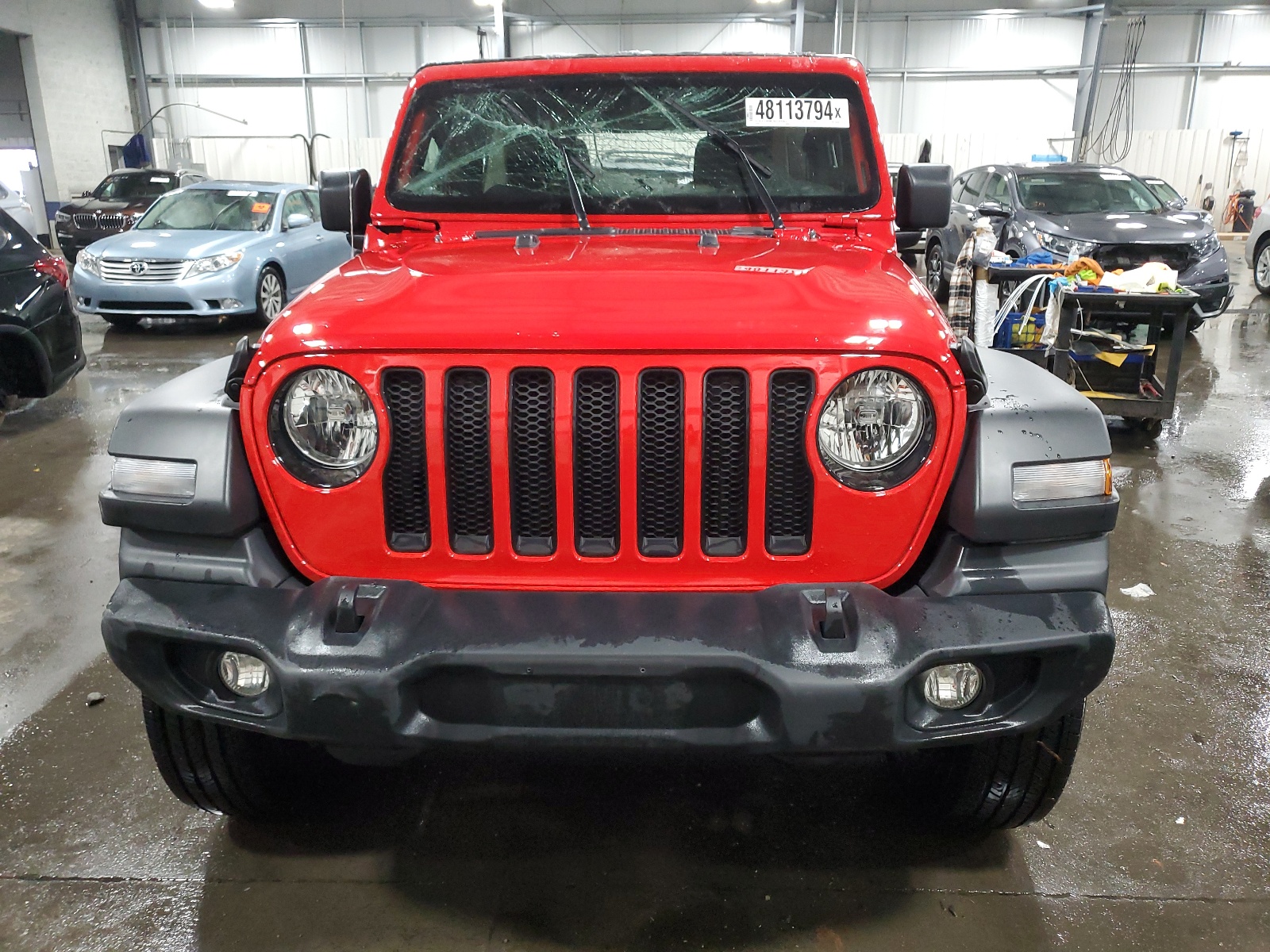 2022 Jeep Wrangler Unlimited Sport vin: 1C4HJXDG7NW103646