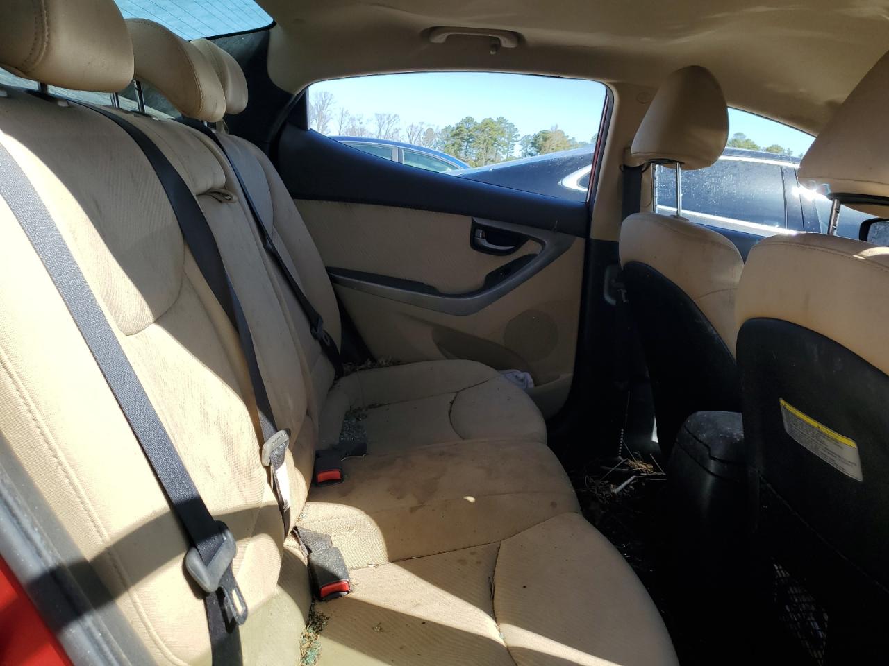 2012 Hyundai Elantra Gls VIN: KMHDH4AE9CU419128 Lot: 44873074