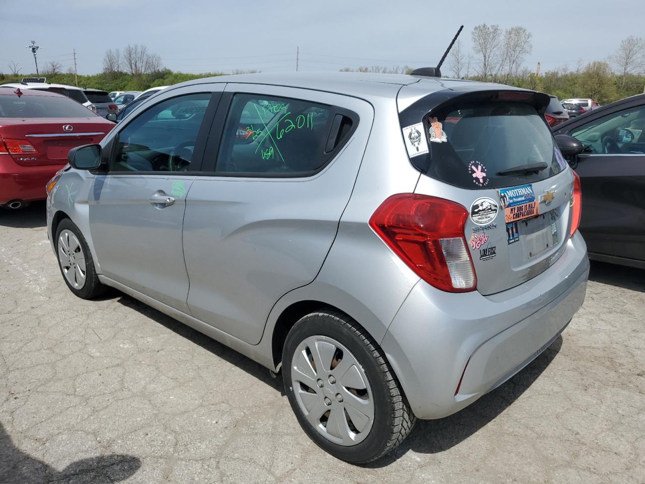 2017 Chevrolet Spark Ls VIN: KL8CB6SAXHC831587 Lot: 49092904