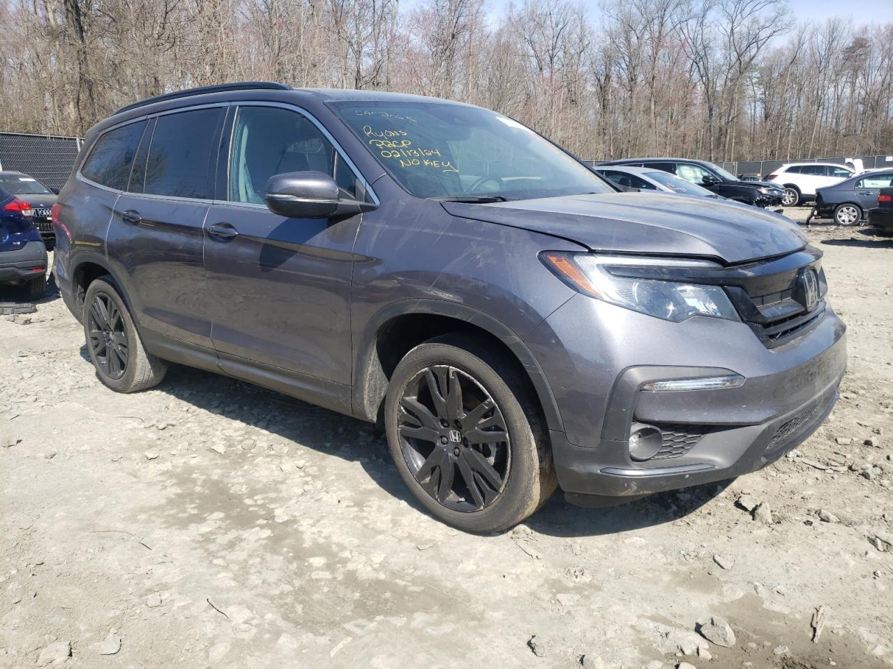 5FNYF6H21NB072019 2022 Honda Pilot Se