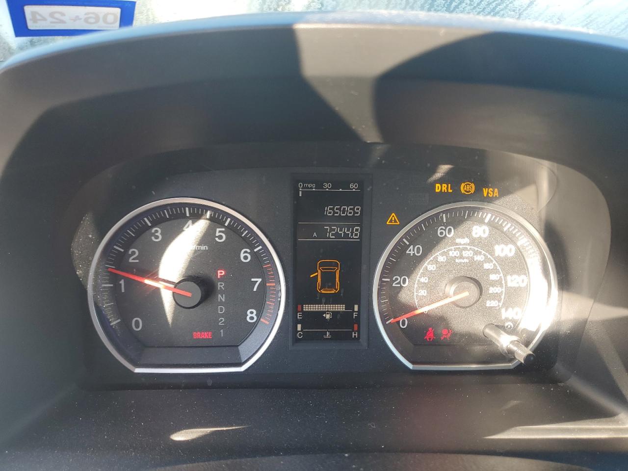 2008 Honda Cr-V Lx VIN: JHLRE38358C011419 Lot: 47611084