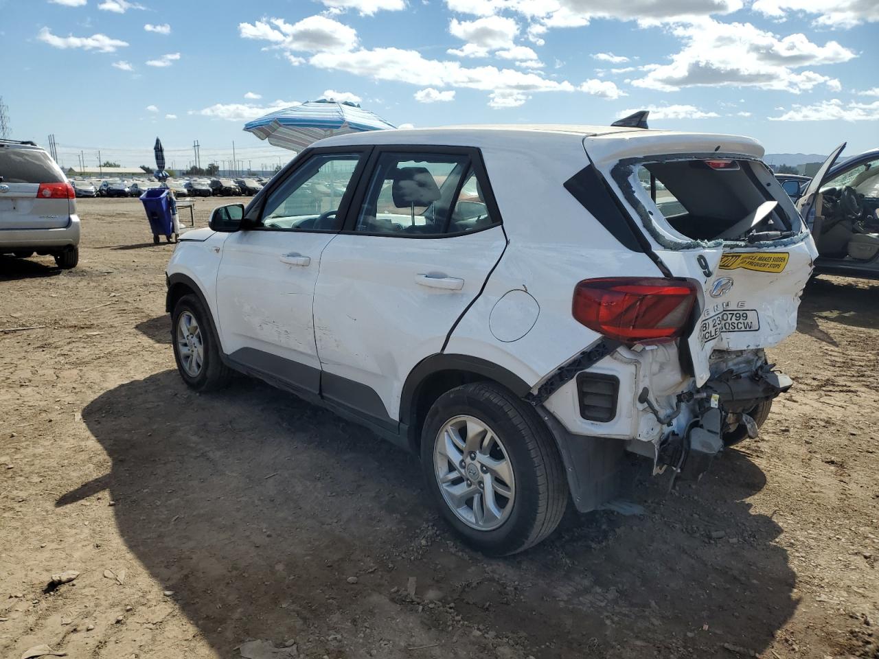 2021 Hyundai Venue Se VIN: KMHRB8A30MU093993 Lot: 45204924