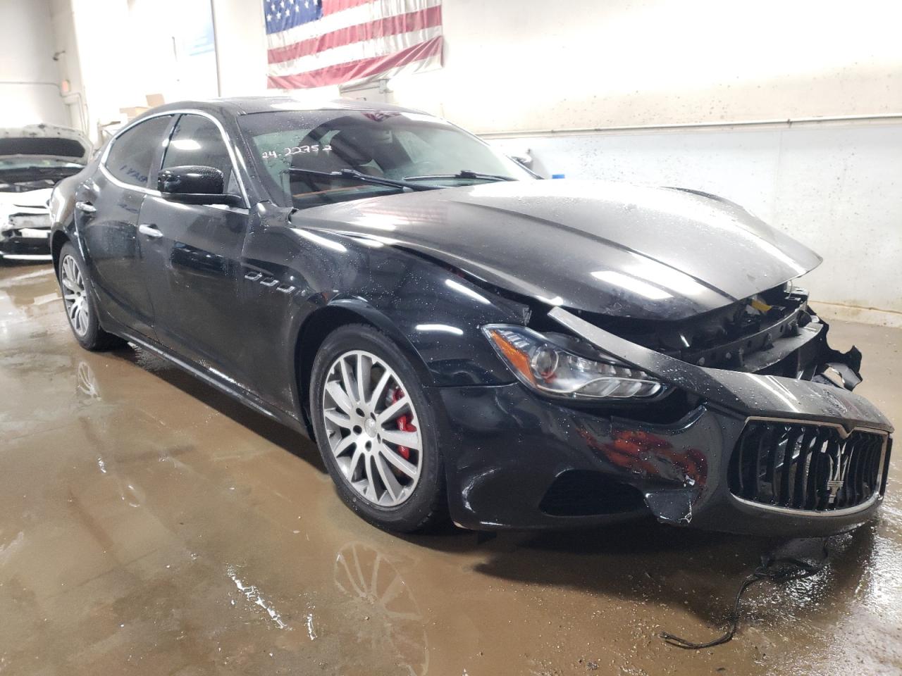 2014 Maserati Ghibli S VIN: ZAM57RTAXE1083895 Lot: 49876694