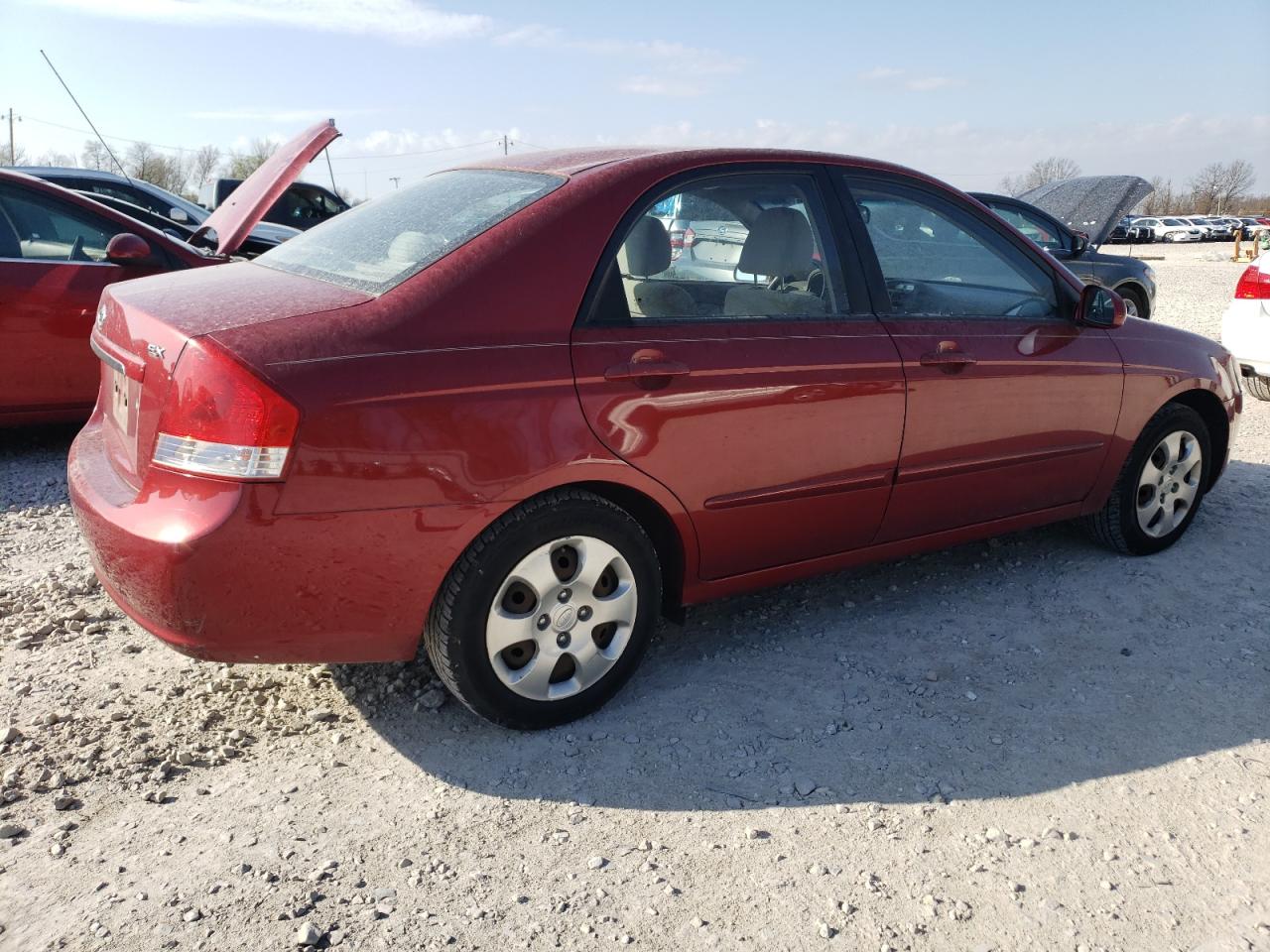 2009 Kia Spectra Ex VIN: KNAFE221795658862 Lot: 46510404