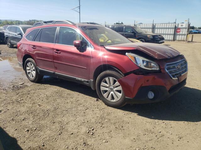  SUBARU OUTBACK 2015 Красный