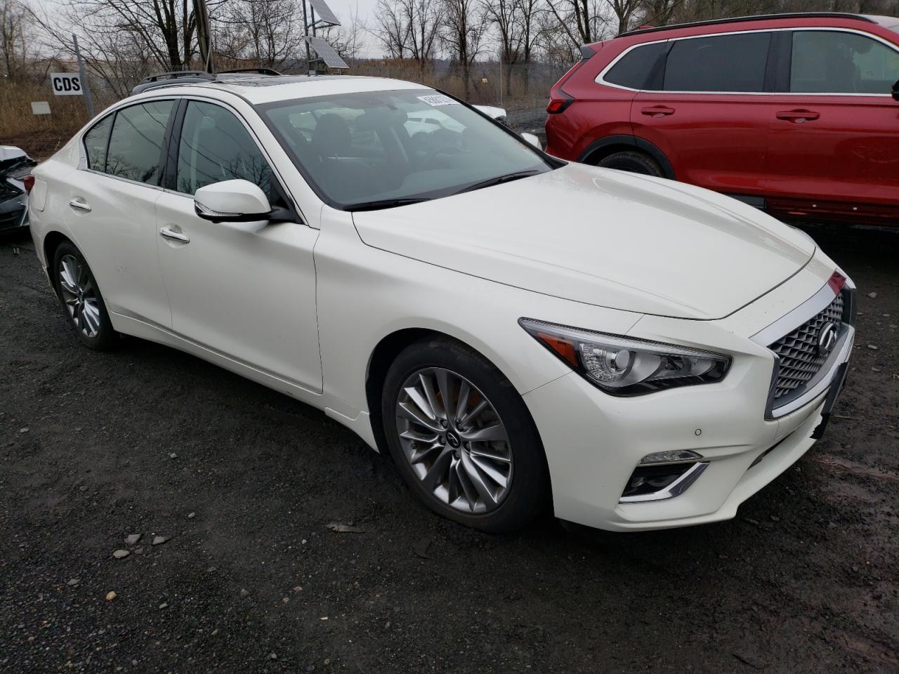 2022 Infiniti Q50 Luxe VIN: JN1EV7BR5NM341098 Lot: 45881274