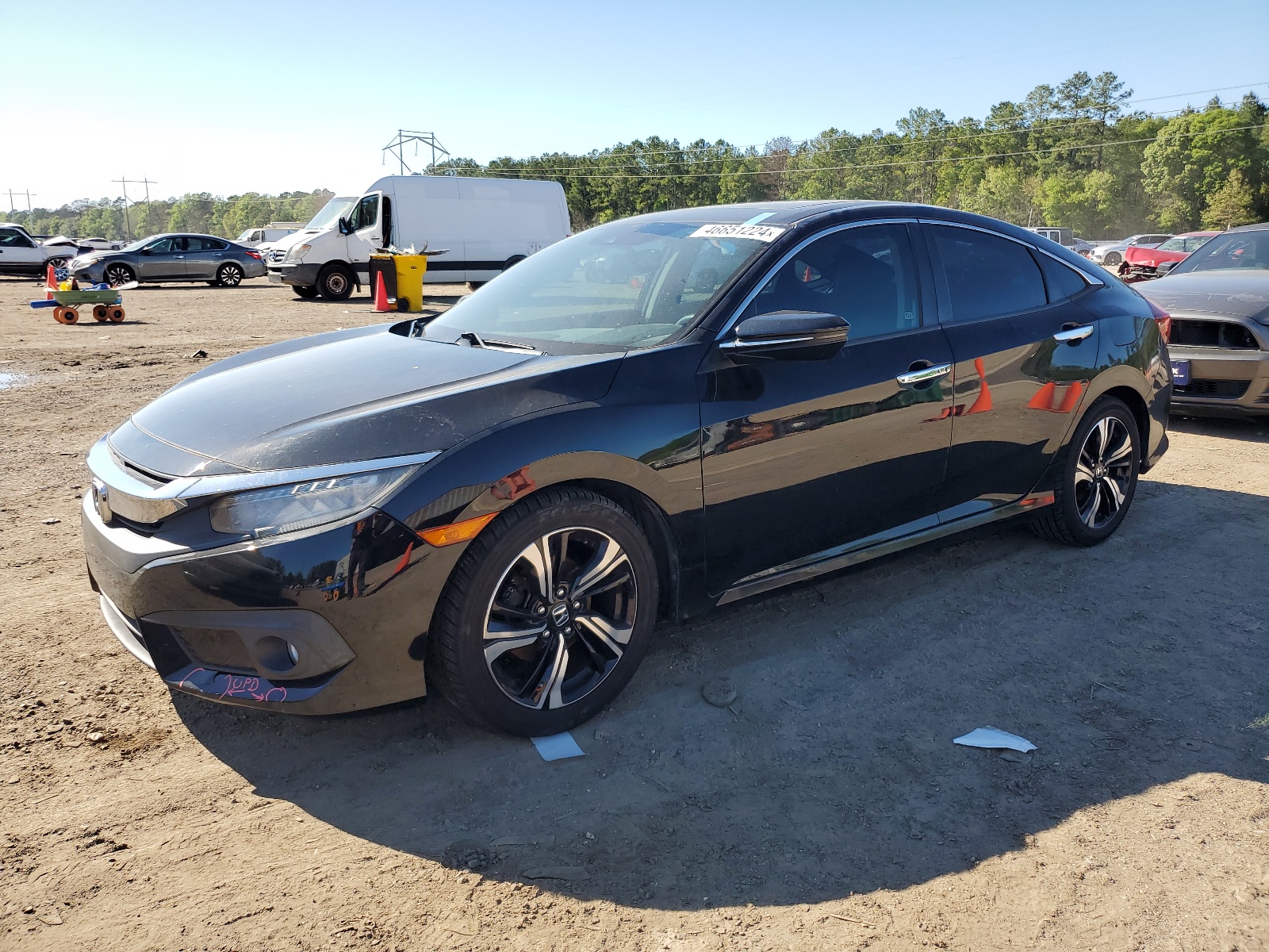 2017 Honda Civic Touring vin: 19XFC1F93HE009548