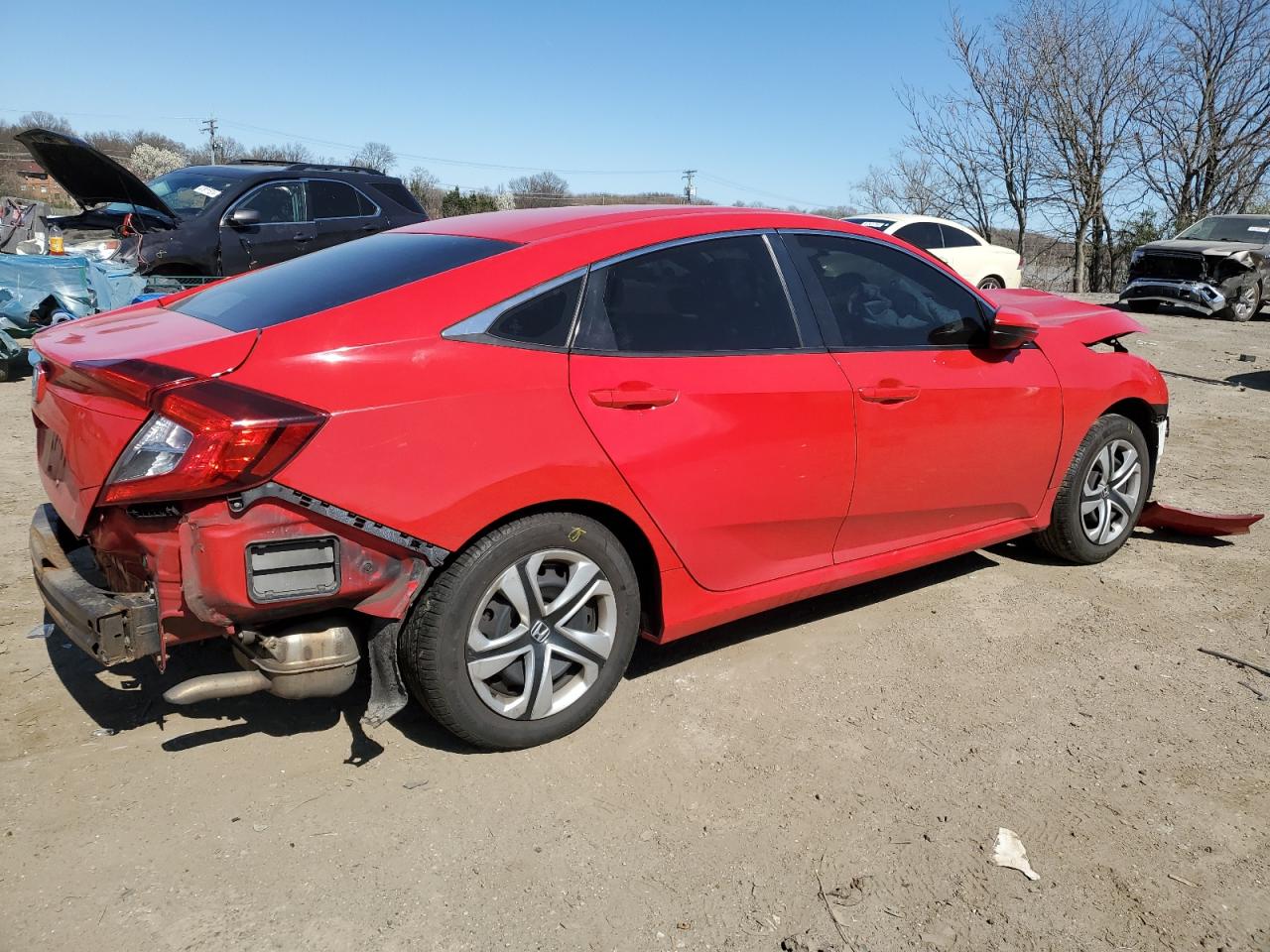 2017 Honda Civic Lx VIN: 2HGFC2F52HH526865 Lot: 47634874