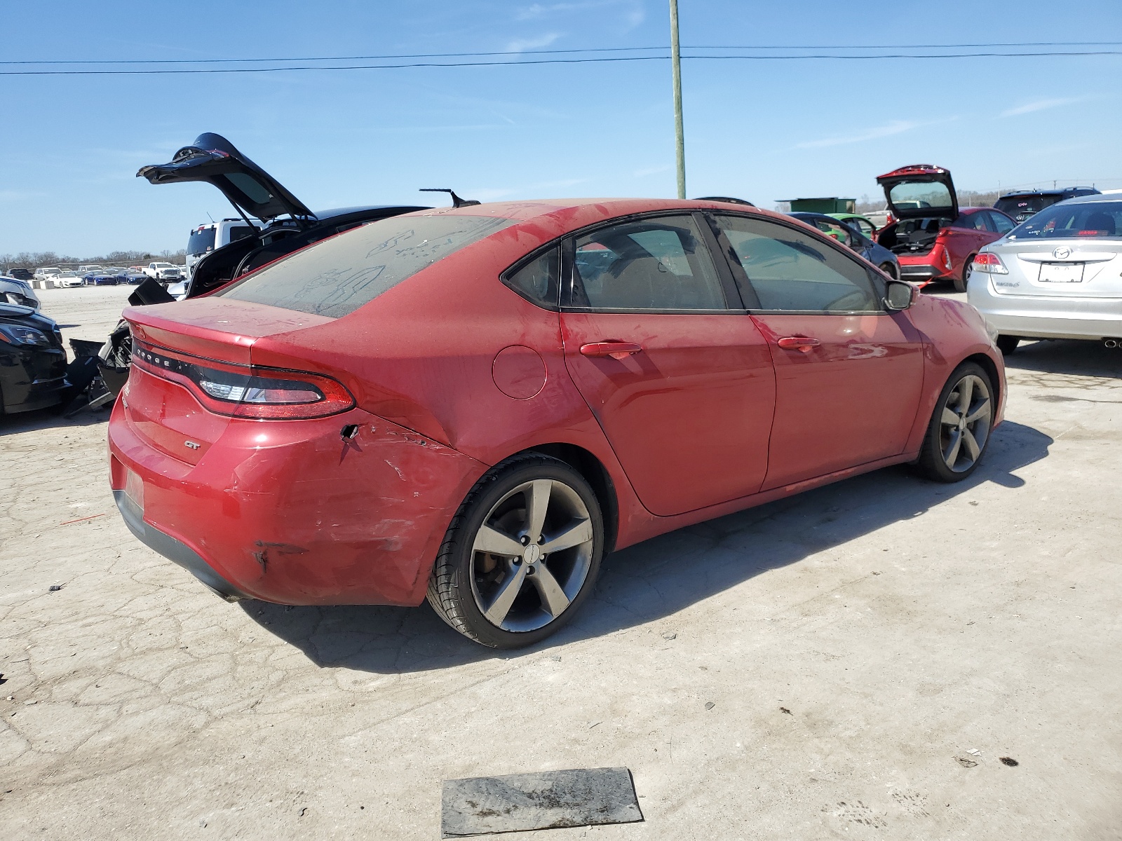 2016 Dodge Dart Gt vin: 1C3CDFEB8GD539326