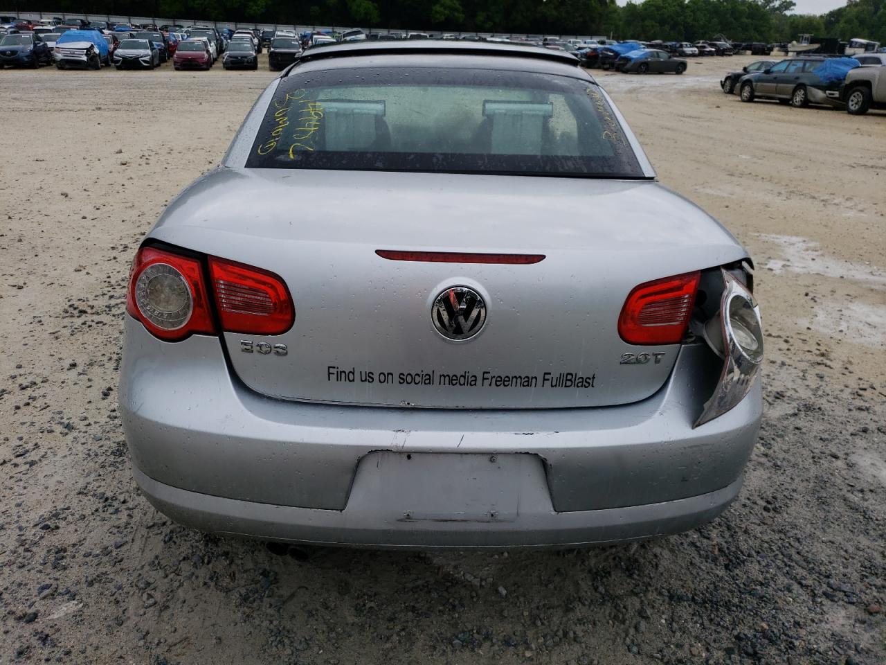 2008 Volkswagen Eos Turbo VIN: WVWAA71F88V024980 Lot: 47197934