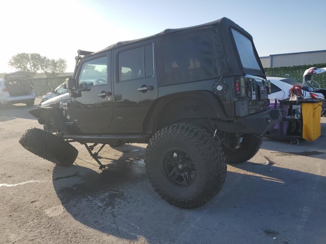 2015 Jeep Wrangler Unlimited Rubicon VIN: 1C4BJWFG9FL542122 Lot: 47114814