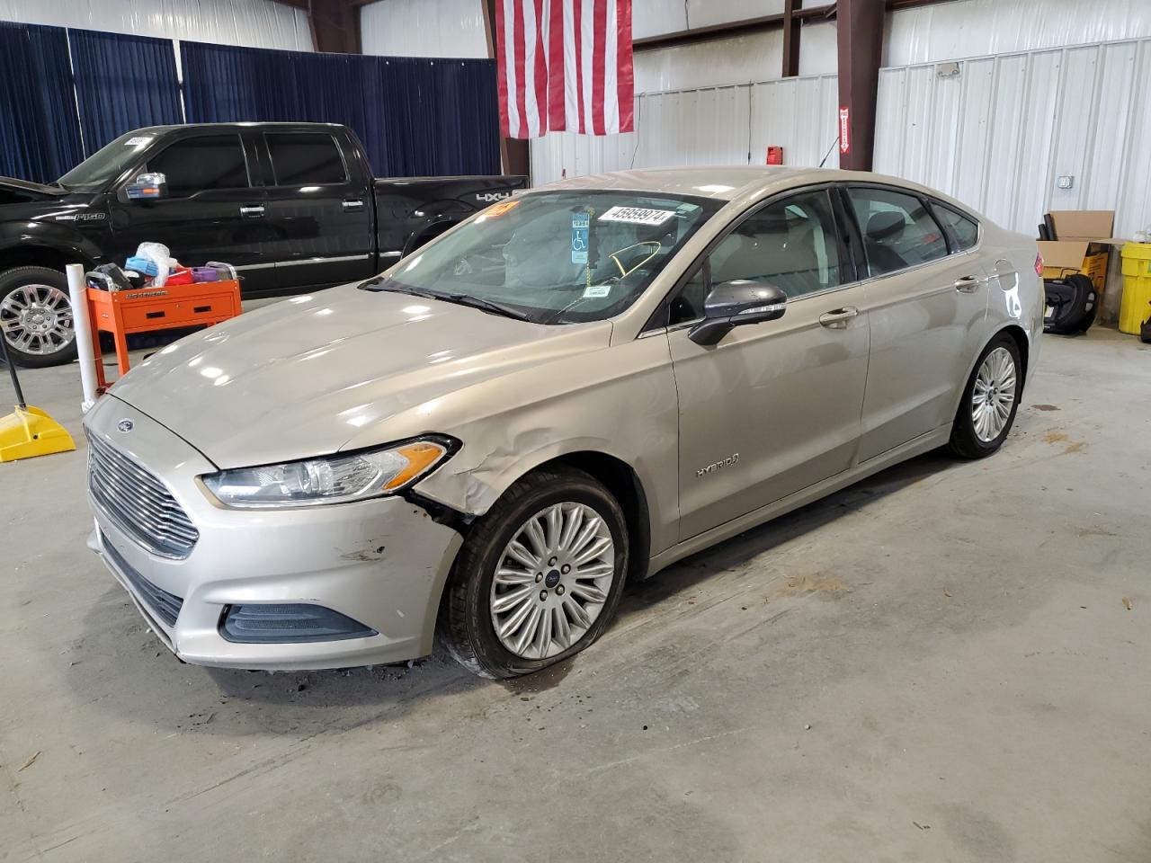 VIN 3FA6P0LU8FR153664 2015 FORD FUSION no.1