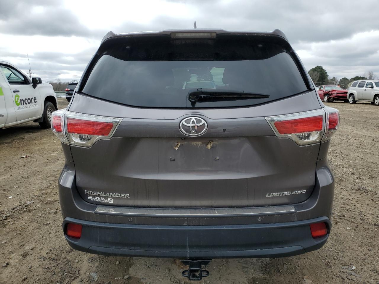 2016 Toyota Highlander Limited VIN: 5TDDKRFH0GS329446 Lot: 45012734