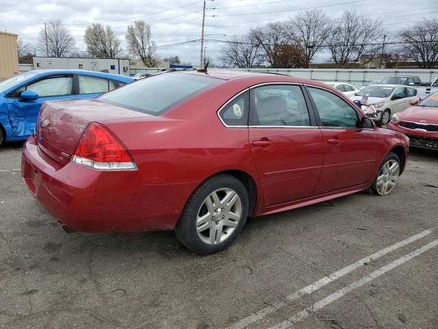 Sedans CHEVROLET IMPALA 2015 Red