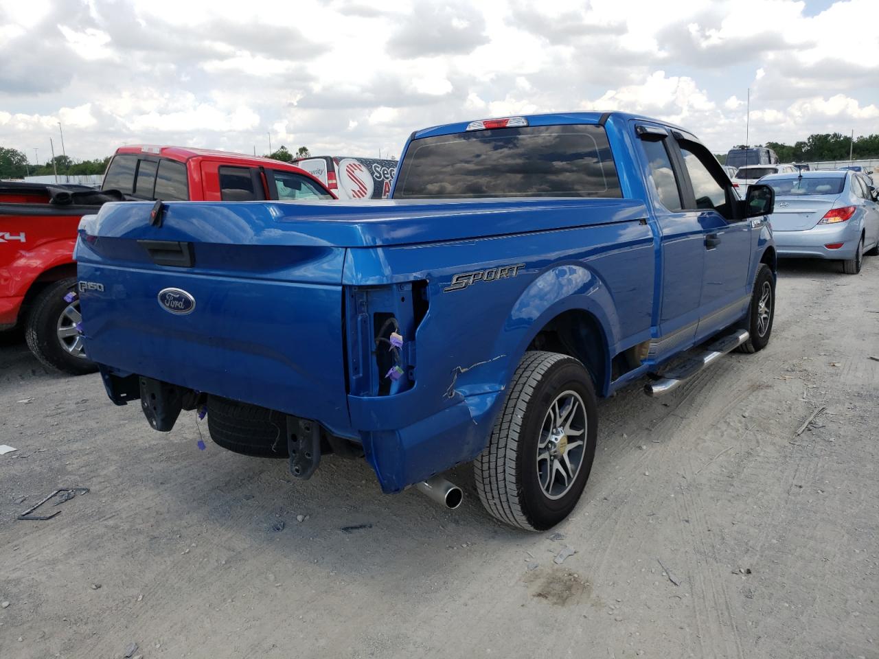 2015 Ford F150 Super Cab VIN: 1FTEX1C8XFKF04478 Lot: 46051841