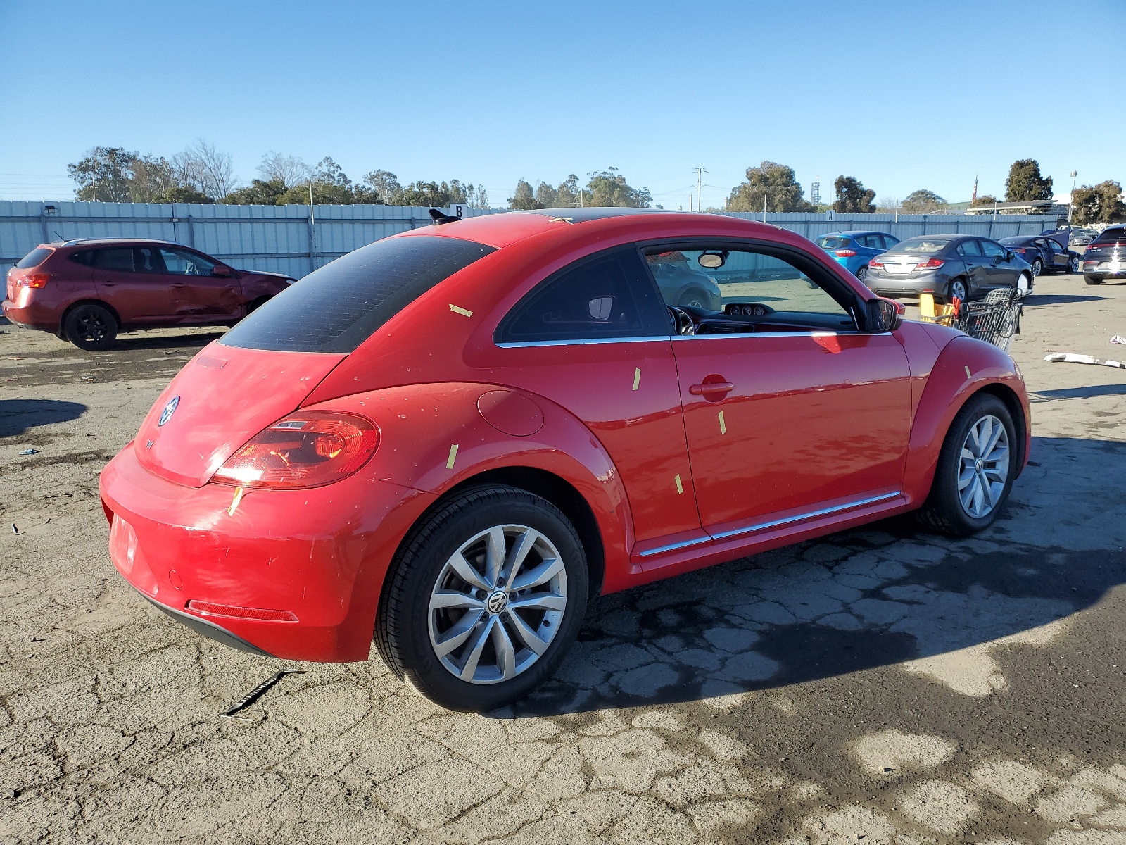 2014 Volkswagen Beetle vin: 3VWJL7AT9EM609425