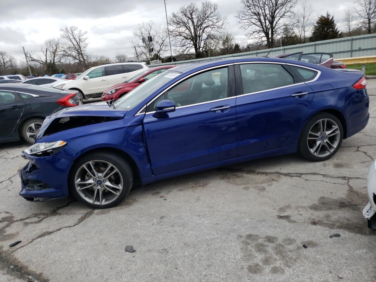 2016 Ford Fusion Titanium VIN: 3FA6P0K9XGR366288 Lot: 47045334