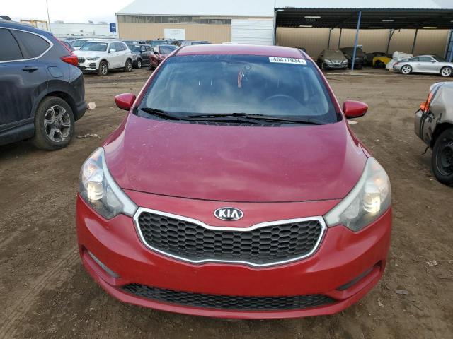  KIA FORTE 2016 Червоний