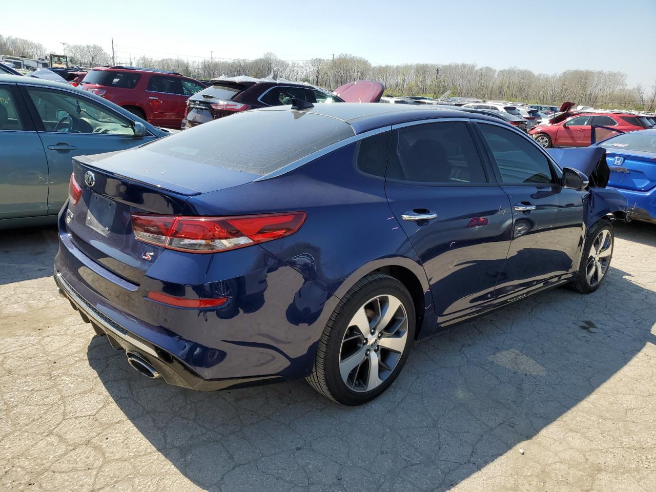 2019 Kia Optima Lx VIN: 5XXGT4L33KG376793 Lot: 48317754