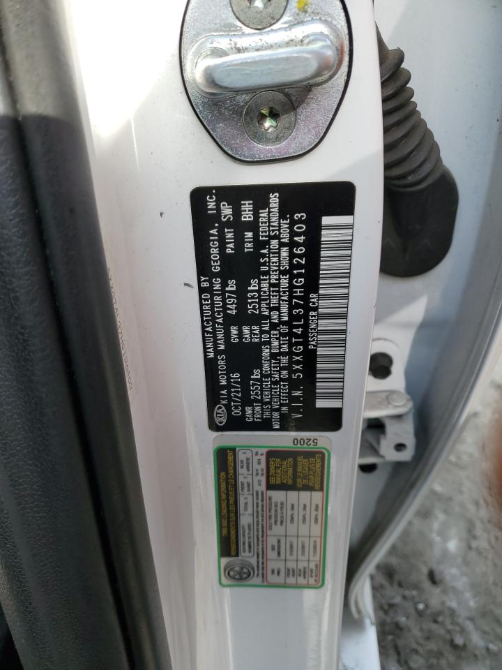 2017 Kia Optima Lx VIN: 5XXGT4L37HG126403 Lot: 46062404