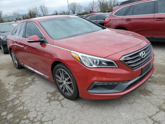 Седаны HYUNDAI SONATA 2017 Красный