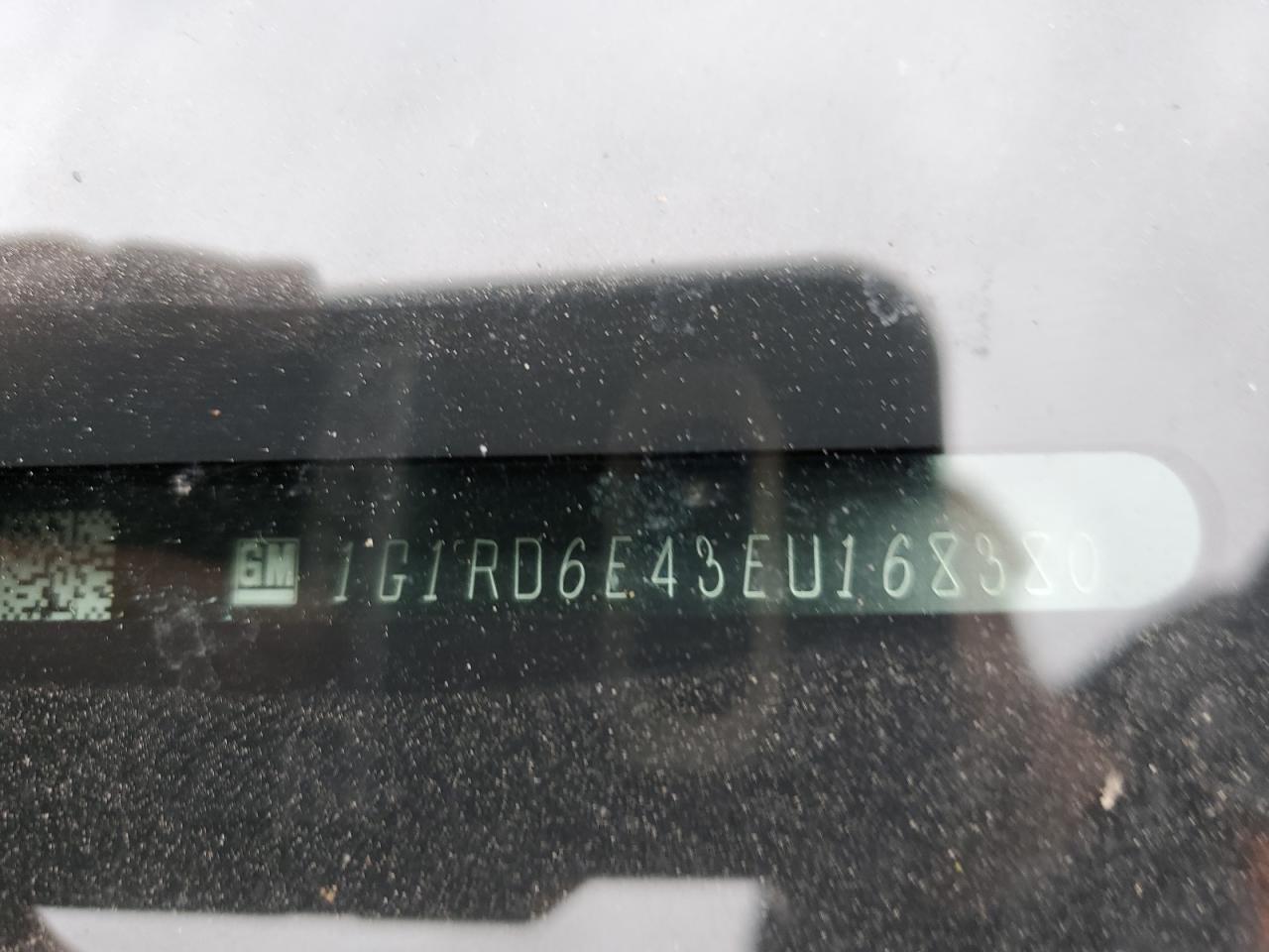 2014 Chevrolet Volt VIN: 1G1RD6E43EU168380 Lot: 69227044