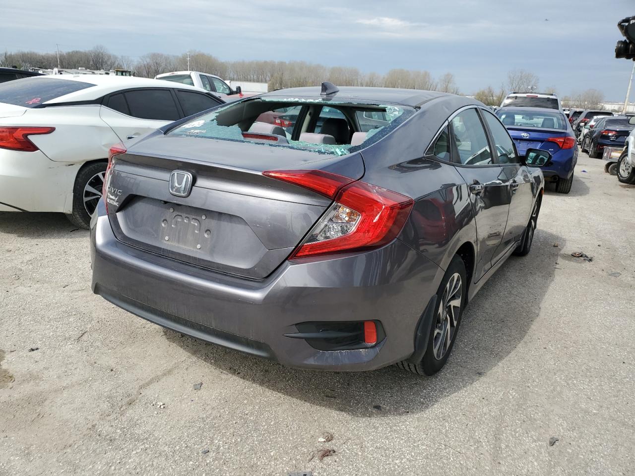 2017 Honda Civic Ex VIN: 19XFC2F74HE027349 Lot: 47796444