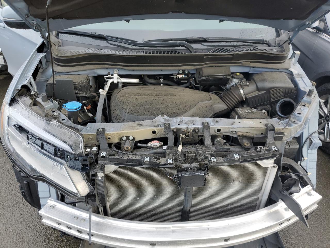 2022 Honda Pilot Black VIN: 5FNYF6H79NB055593 Lot: 45116464