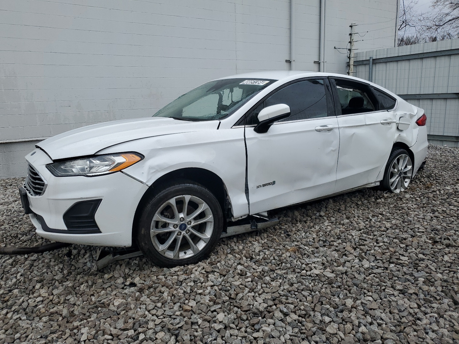 2019 Ford Fusion Se vin: 3FA6P0LU1KR243698