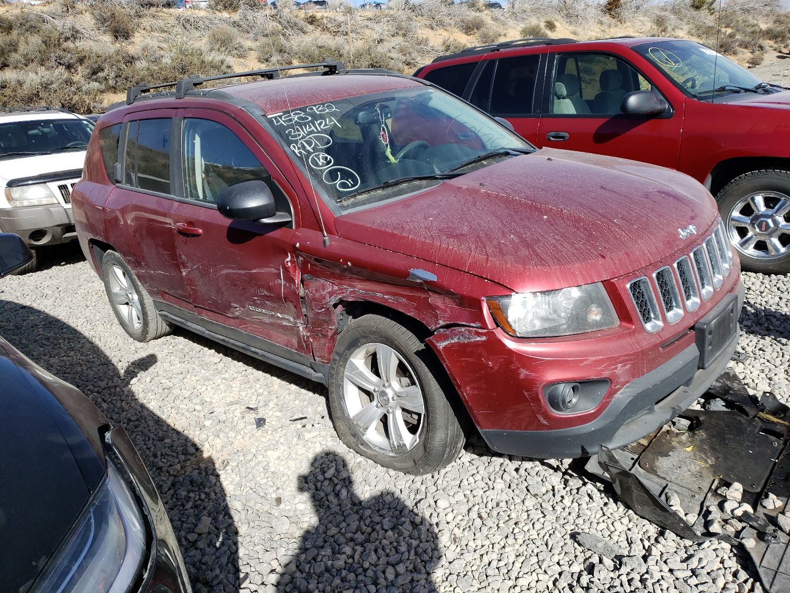 2016 Jeep Compass Sport vin: 1C4NJDBB6GD741782