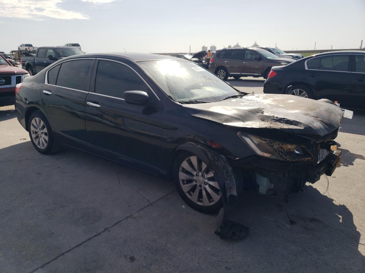 1HGCR2F70EA047700 2014 Honda Accord Ex