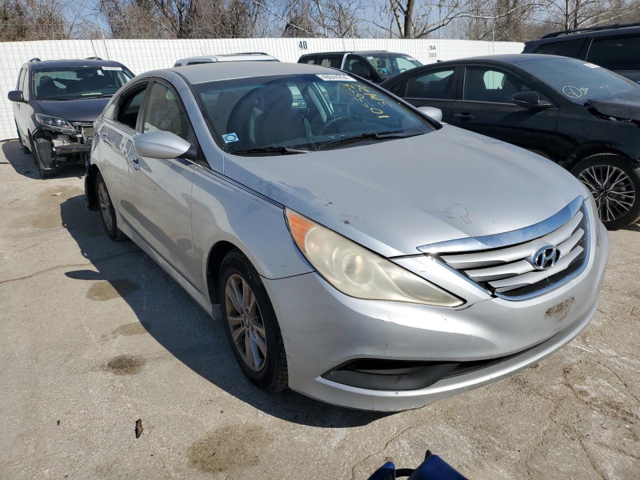 2014 Hyundai Sonata Gls VIN: 5NPEB4ACXEH858795 Lot: 46644294