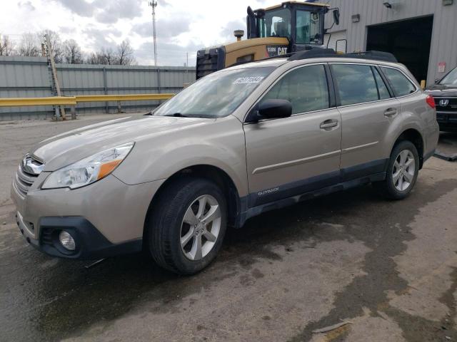  SUBARU OUTBACK 2014 Серебристый