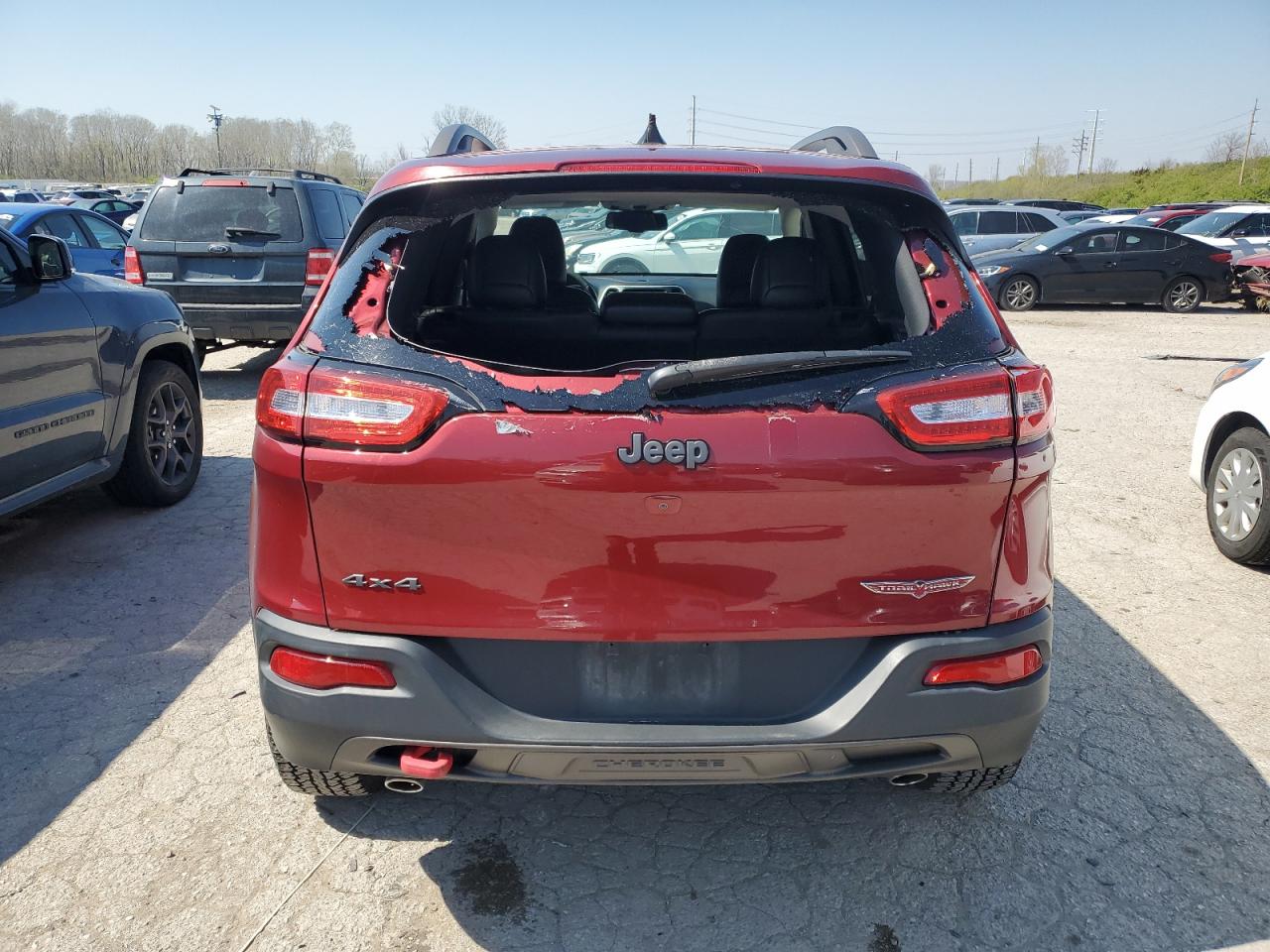 2016 Jeep Cherokee Trailhawk VIN: 1C4PJMBS2GW213606 Lot: 48640654