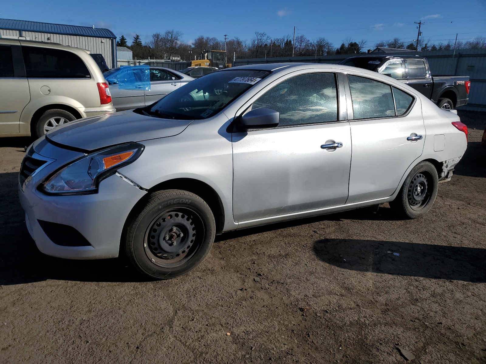 2019 Nissan Versa S vin: 3N1CN7AP8KL864810