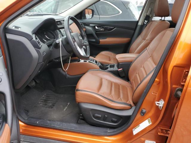  NISSAN ROGUE 2018 Orange