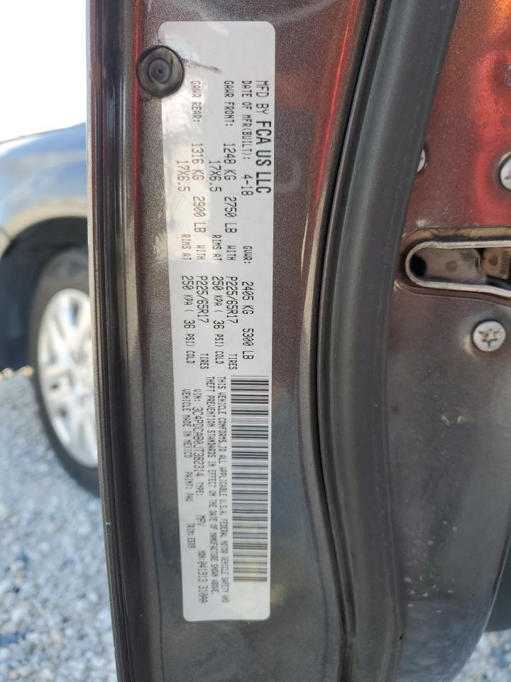 2018 Dodge Journey Se VIN: 3C4PDCAB0JT382314 Lot: 48245374