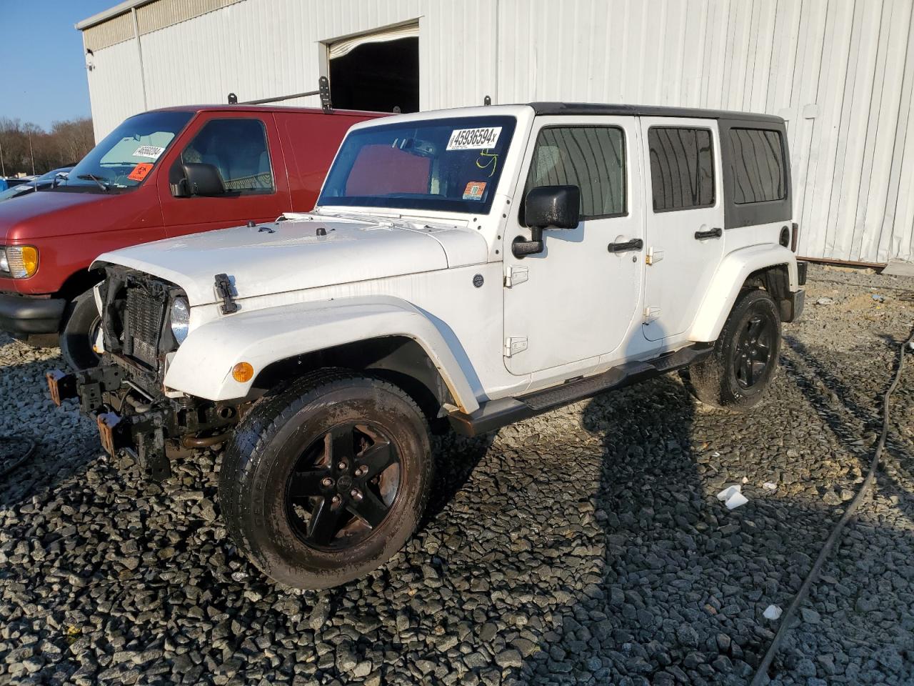 2014 Jeep Wrangler Unlimited Sport VIN: 1C4BJWDG6EL187878 Lot: 45936594