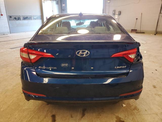 Sedans HYUNDAI SONATA 2016 Granatowy