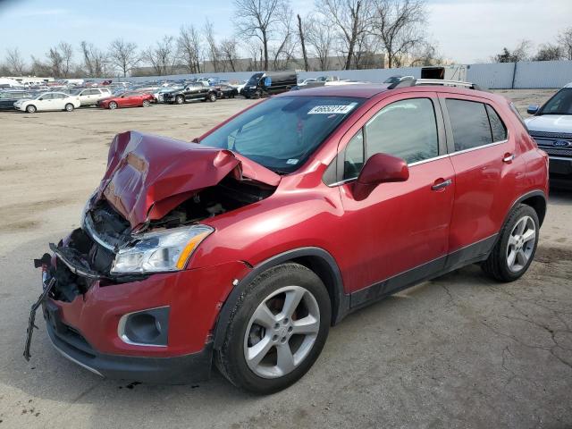 Паркетники CHEVROLET TRAX 2015 Червоний