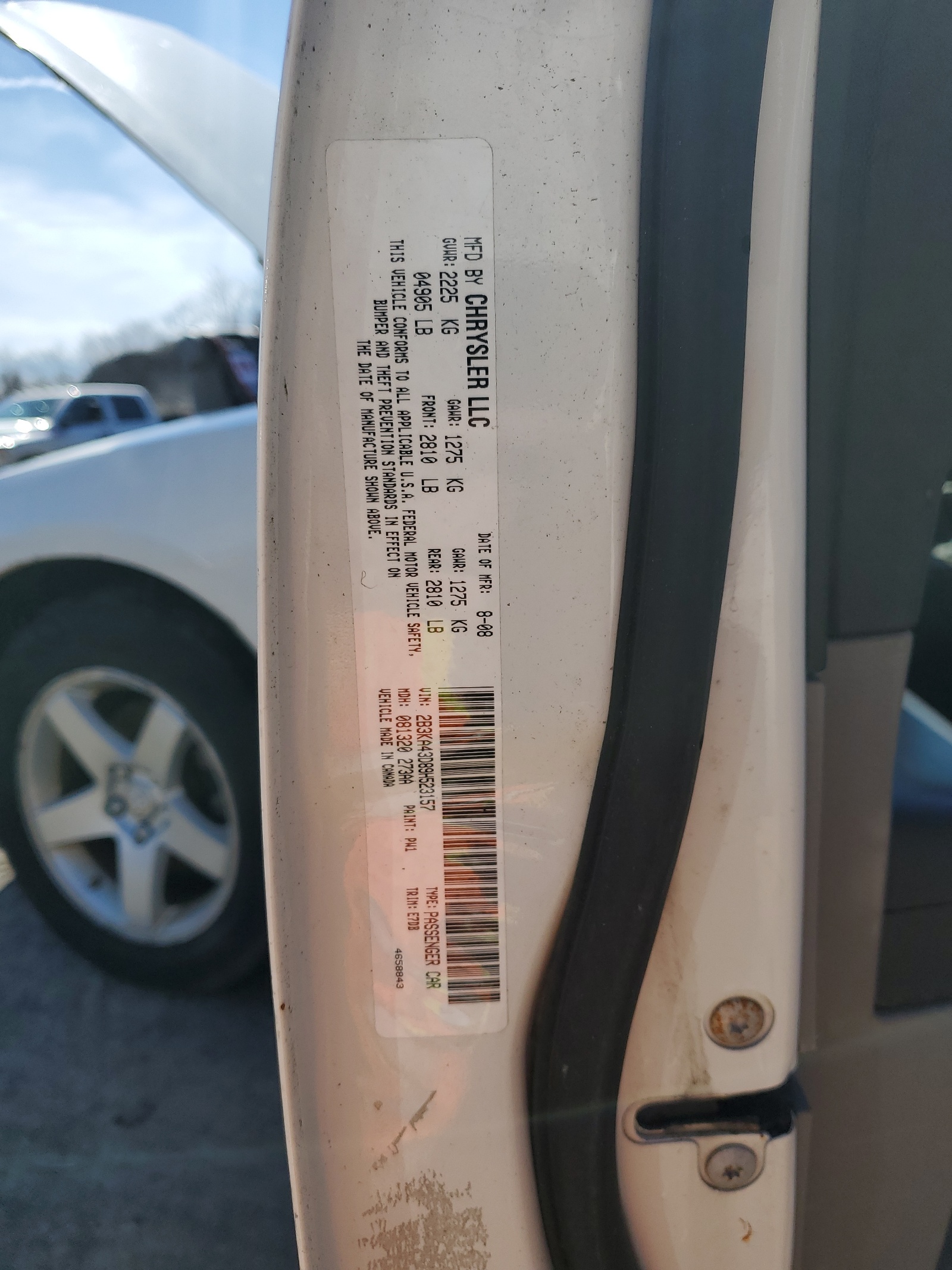 2B3KA43D89H523157 2009 Dodge Charger