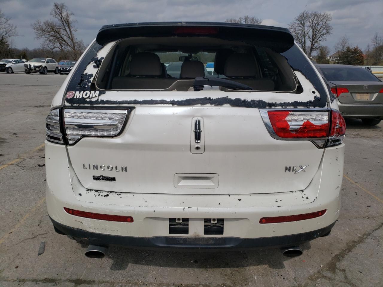 2012 Lincoln Mkx VIN: 2LMDJ6JKXCBL17384 Lot: 45158494