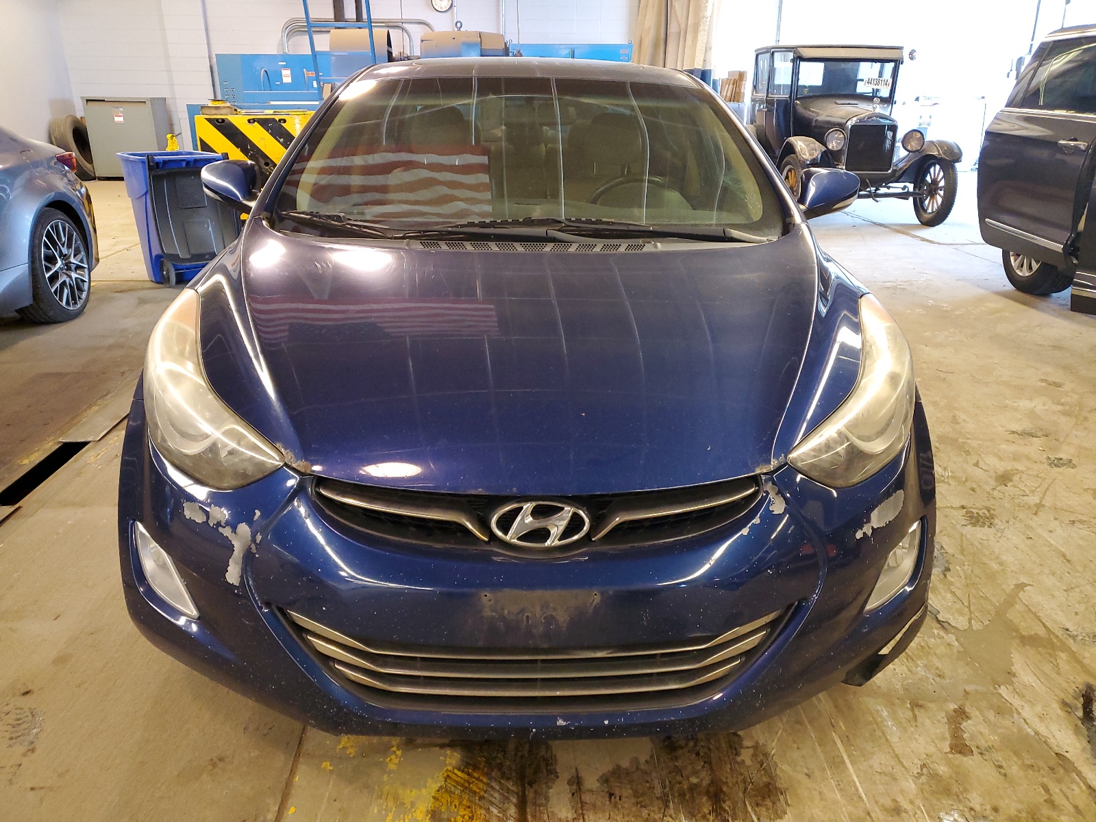 2013 Hyundai Elantra Gls vin: KMHDH4AE5DU711067